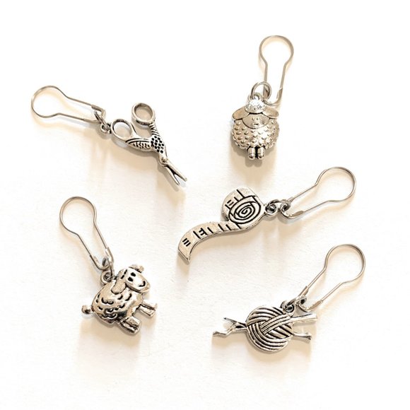 Stitch Markers Knitting Crochet Metal Notions Set Gifts for Knitters Accessories - Picture 3 of 4